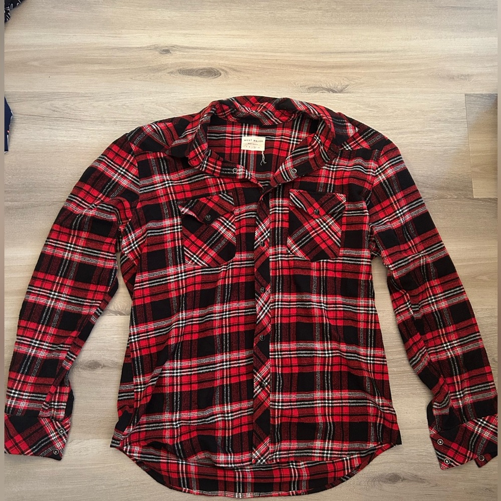 West major flannel western shirt